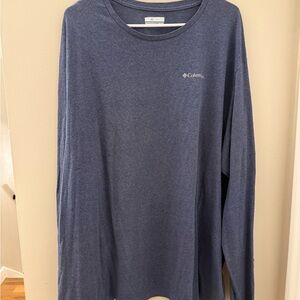 Columbia Men's Blue Long Sleeve Shirt